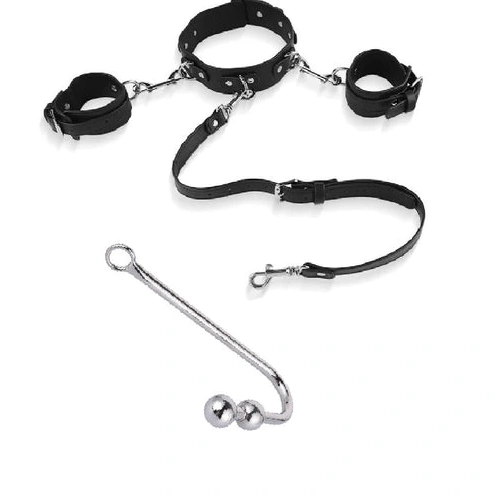 Elegant Beaded and Collar Hook 5334 with Cuffs Anal 0721